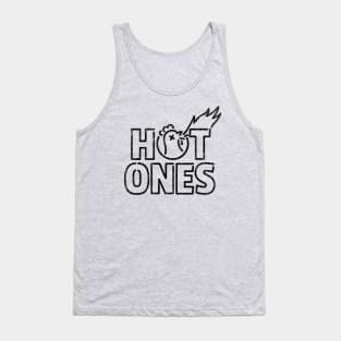 Hot Ones Black Vintage Tank Top